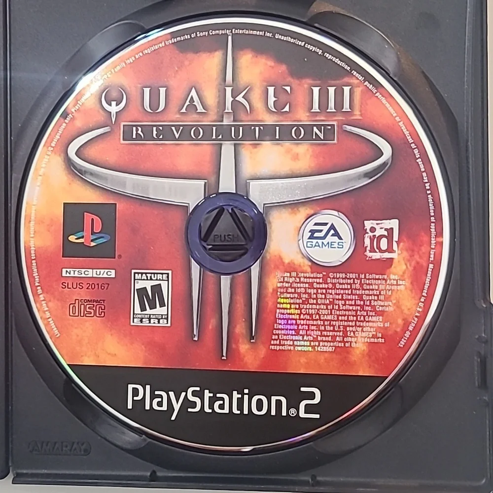 Sony PlayStation 2 Quake III Revolution‎ Game